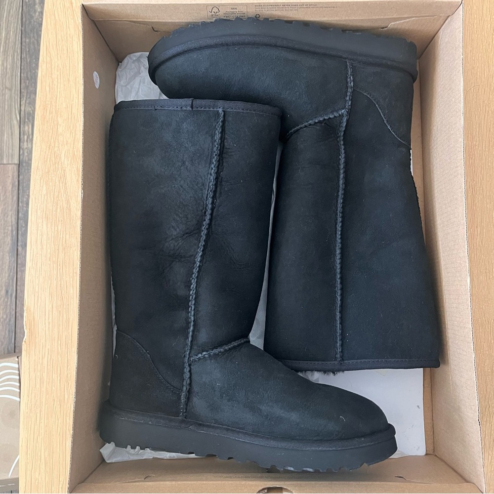 UGG Classic Tall II Black Boots